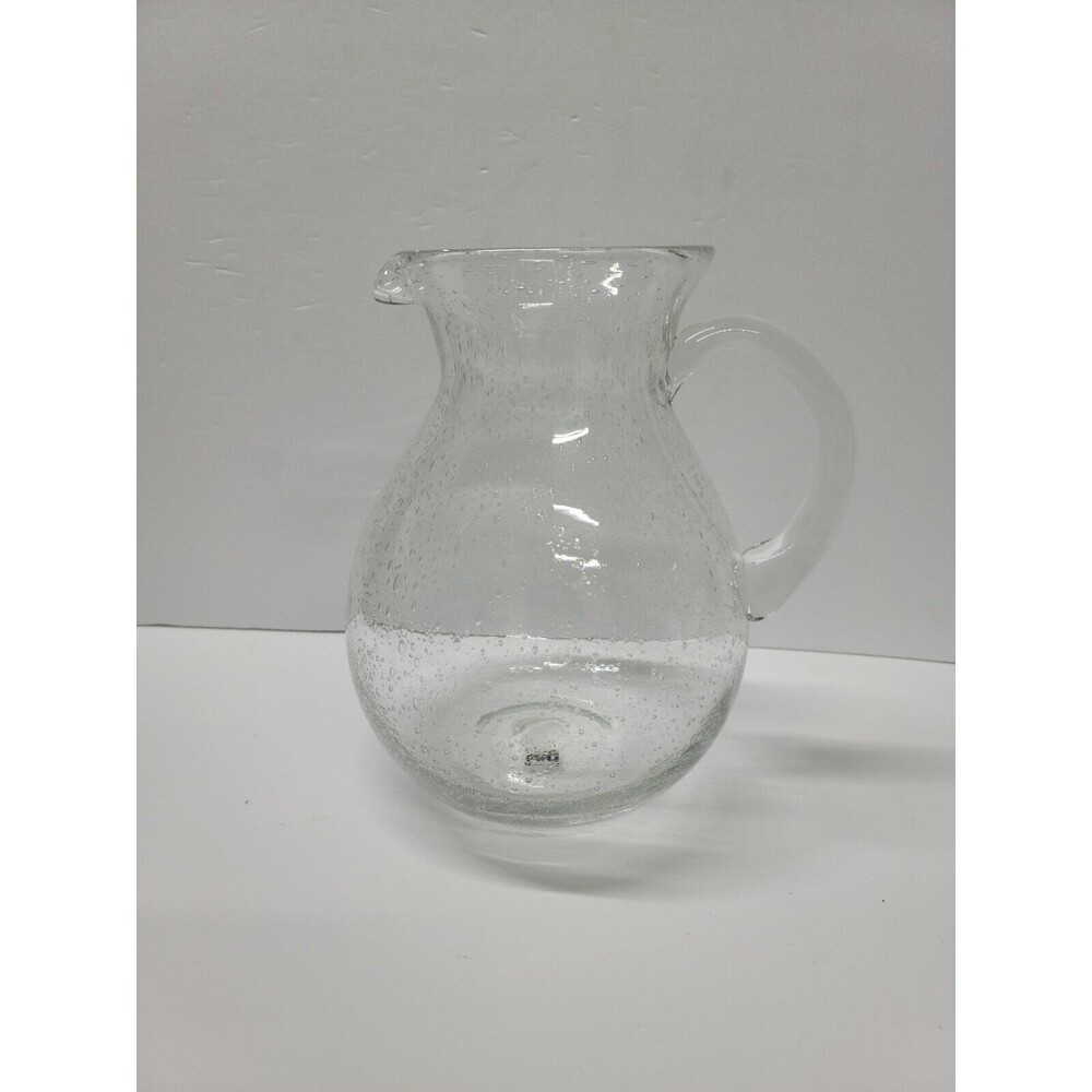 Tag Pitcher Clear with Bubbles